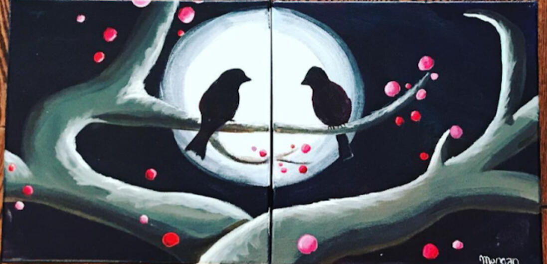 Laresse et Lesk Medium: Acrylic on matching 10 x 10 canvas Dimensions: 10 in x 20 in. Date: 2017 Laresse et Lesk Medium: Acrylic on matching 10 x 10 canvas Dimensions: 10 in x 20 in. Date: 2017