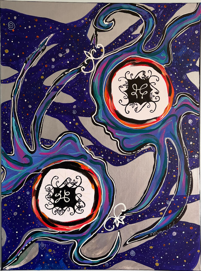 We Are Still Here Medium: Acrylic on Canvas Dimensions: 18 in x 24 in. Date: 2026 We Are Still Here Medium: Acrylic on Canvas Dimensions: 18 in x 24 in. Date: 2026